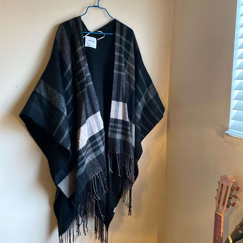 Plaid shawl